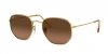 OKULARY RAY-BAN® HEXAGONAL RB 3548N 912443 51 ROZMIAR M